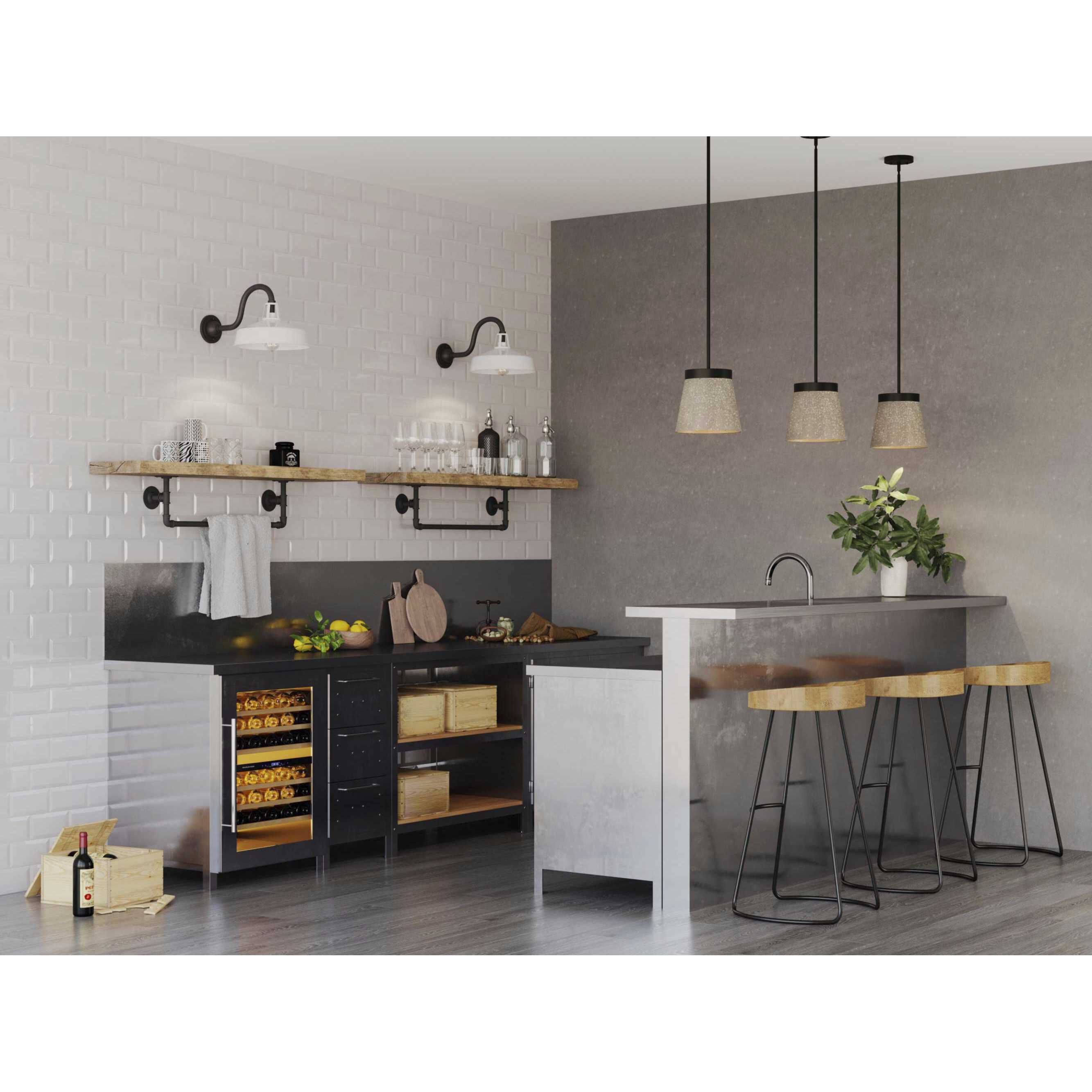 Cedar Springs 1 Light 11 inch White Outdoor Wall Lantern, Extra Large